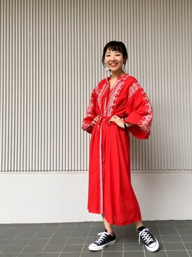 てらさんさん（レディース・157cm）の春コーディネート
