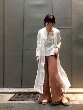 てらさんさん（レディース・157cm）の春コーディネート