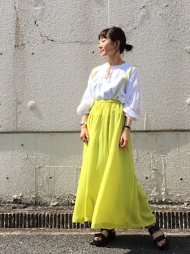 てらさんさん(レディース・157cm)の春コーディネート