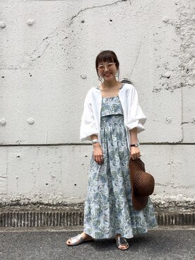 てらさんさん(レディース・157cm)の春コーディネート