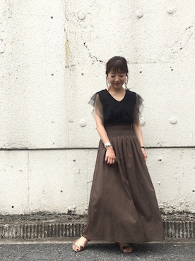 てらさんさん（レディース・157cm）の春コーディネート