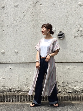 てらさんさん（レディース・157cm）の春コーディネート