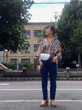 てらさんさん（レディース・157cm）の夏コーディネート