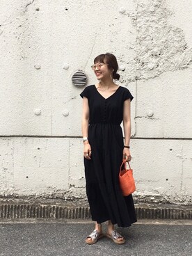 てらさんさん（レディース・157cm）の夏コーディネート