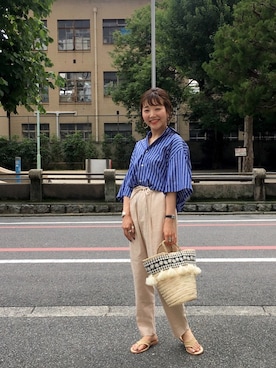 てらさんさん（レディース・157cm）の夏コーディネート