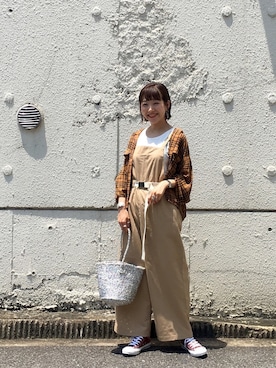 てらさんさん(レディース・157cm)の夏コーディネート