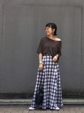 てらさんさん（レディース・157cm）の夏コーディネート