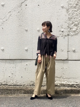 てらさんさん（レディース・157cm）の夏コーディネート