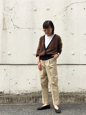 てらさんさん（レディース・157cm）の秋コーディネート