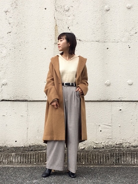 てらさんさん（レディース・157cm）の秋コーディネート