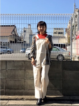 てらさんさん（レディース・157cm）の秋コーディネート