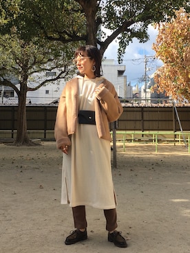 てらさんさん(レディース・157cm)の秋コーディネート
