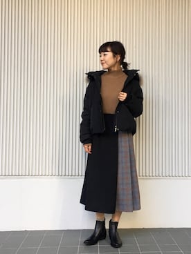 てらさんさん（レディース・157cm）の秋コーディネート