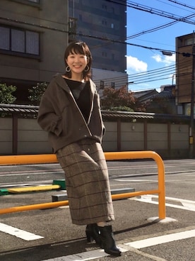 てらさんさん（レディース・157cm）の冬コーディネート
