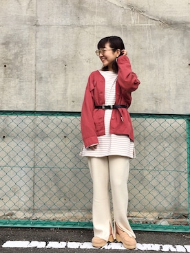 てらさんさん(レディース・157cm)の冬コーディネート