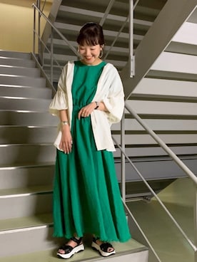てらさんさん（レディース・157cm）の春コーディネート