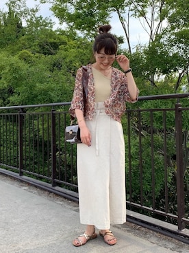 てらさんさん（レディース・157cm）の春コーディネート