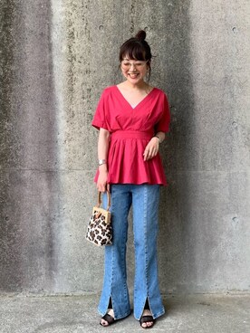 てらさんさん(レディース・157cm)の春コーディネート