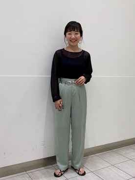 てらさんさん(レディース・157cm)の夏コーディネート