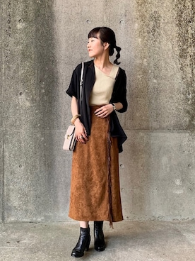 てらさんさん（レディース・157cm）の夏コーディネート