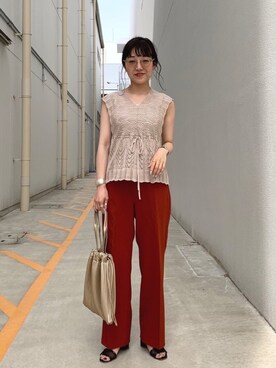 てらさんさん(レディース・157cm)の夏コーディネート