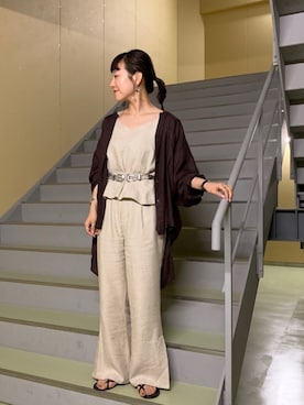 てらさんさん（レディース・157cm）の夏コーディネート