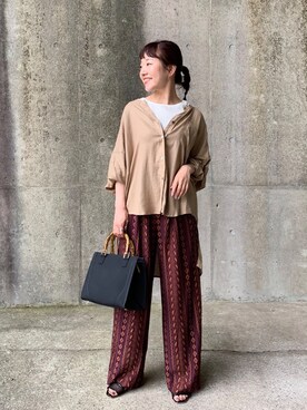 てらさんさん（レディース・157cm）の夏コーディネート