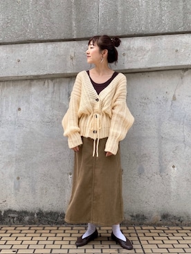 てらさんさん（レディース・157cm）の秋コーディネート