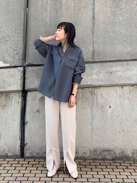 てらさんさん（レディース・157cm）の冬コーディネート