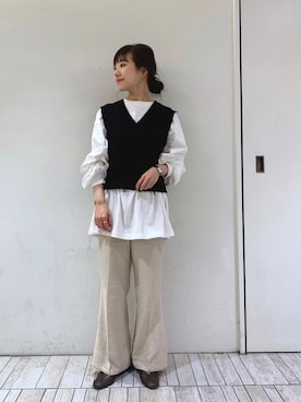 PERVERZEのベストを使った人気ファッションコーディネート - WEAR