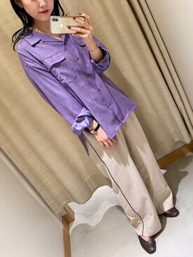 てらさんさん（レディース・157cm）の冬コーディネート