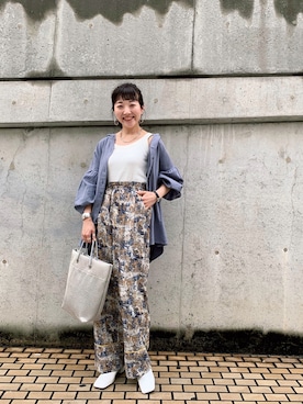 てらさんさん(レディース・157cm)の春コーディネート