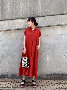 「BIANCA（ビアンカ）のアイテム」を使った、てらさんさん（レディース・157cm）の春コーディネート
