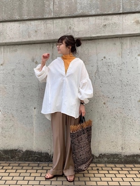 てらさんさん（レディース・157cm）の春コーディネート