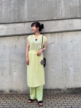 「BIANCA（ビアンカ）のアイテム」を使った、てらさんさん（レディース・157cm）の春コーディネート