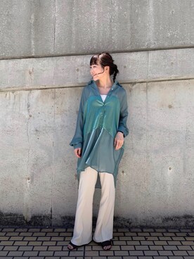 てらさんさん（レディース・157cm）の春コーディネート