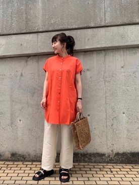 てらさんさん（レディース・157cm）の春コーディネート