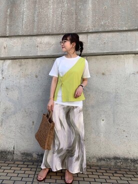 てらさんさん（レディース・157cm）の春コーディネート