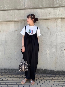 てらさんさん（レディース・157cm）の春コーディネート