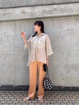 てらさんさん（レディース・157cm）の夏コーディネート
