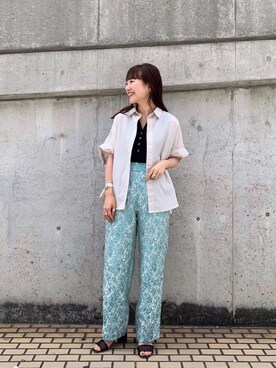 てらさんさん（レディース・157cm）の夏コーディネート