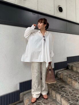 てらさんさん(レディース・157cm)の夏コーディネート