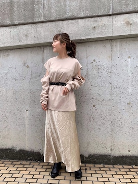 てらさんさん(レディース・157cm)の夏コーディネート