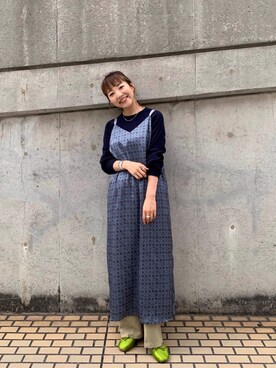 てらさんさん（レディース・157cm）の秋コーディネート