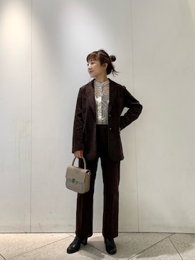 てらさんさん(レディース・157cm)の秋コーディネート