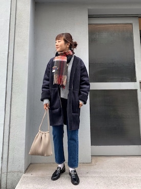 てらさんさん（レディース・157cm）の秋コーディネート