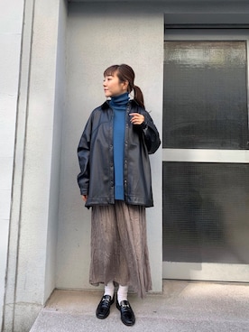 てらさんさん(レディース・157cm)の秋コーディネート