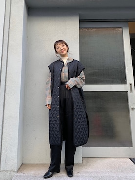 てらさんさん（レディース・157cm）の秋コーディネート