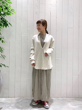 てらさんさん(レディース・157cm)の春コーディネート