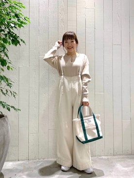 てらさんさん(レディース・157cm)の春コーディネート